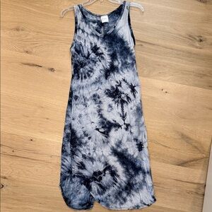 Olivia Rae Blue Tie-Dye Swim Coverup